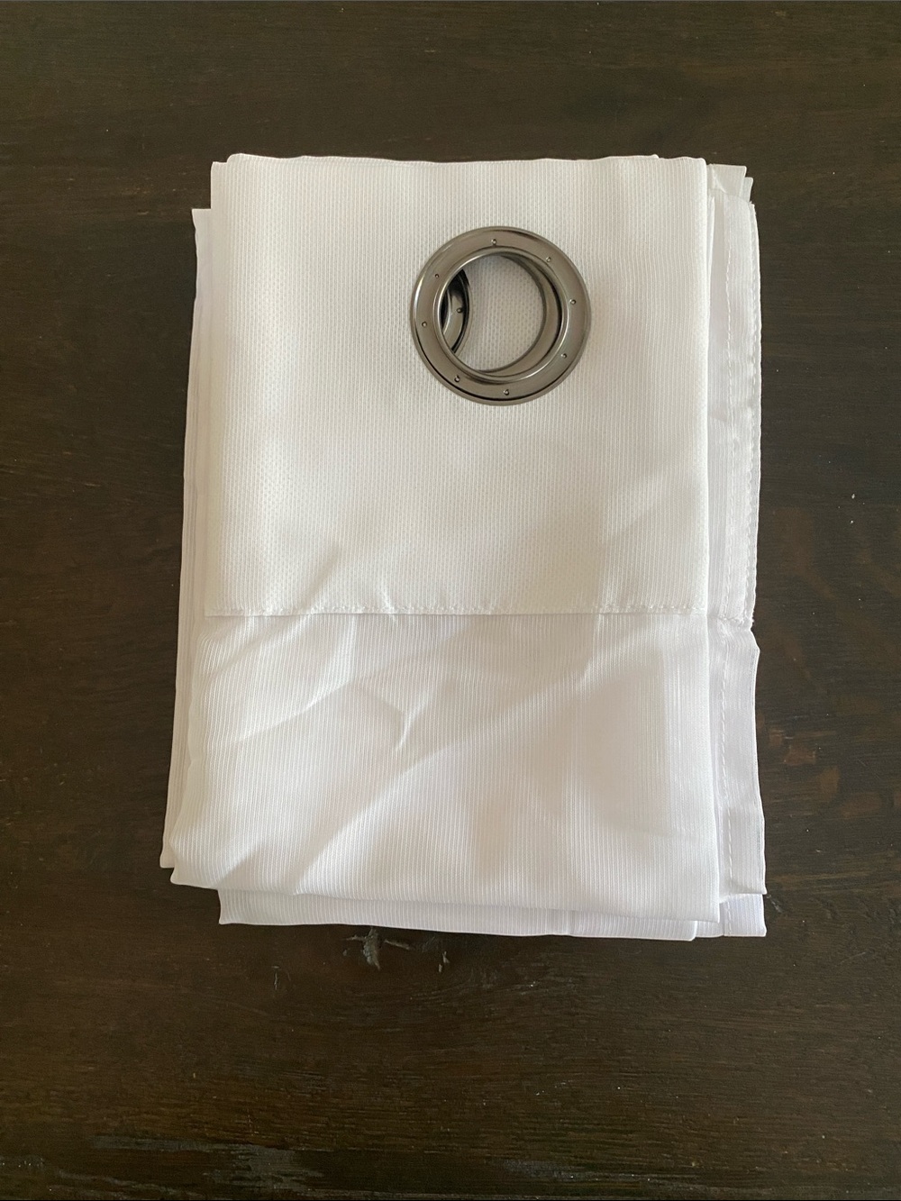 Studio Kramer Grommet Curtain Panel in White